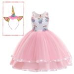 Unicorn Tutu Dress- Unicorn Dress - Unicorn Birthday dress with headband - Girls Unicorn Costume - Girls TUTU Dress - Unicorn Costume