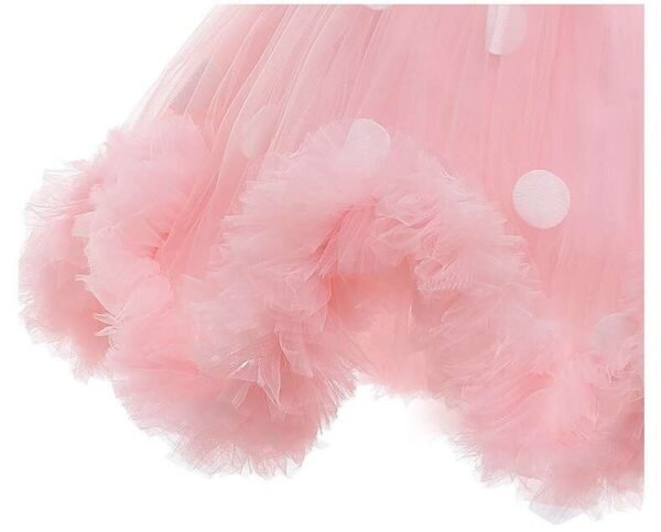 Polka dot Party Dress, Baby Girls Dress, Girls Princess Dress, Girls Birthday Party Dress, dress for Girls, Girls tutu dress