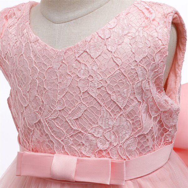 Newborn Gown Infant Girls Dress Toddler Dresses Little Baby Vestidos Baby Girl 1 Year Birthday Dress, Girls Party Dress, lace tulle dress