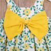 Cute Dress with Matching Hat| Baby Girl| Newborn| Summer Outfit| Ruffled Clothing| Sleeveless Beach Bow Plaid Cotton| Sunhat| Princess Dress