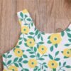 Cute Dress with Matching Hat| Baby Girl| Newborn| Summer Outfit| Ruffled Clothing| Sleeveless Beach Bow Plaid Cotton| Sunhat| Princess Dress