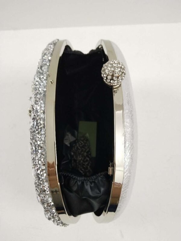 Crystal Beaded Bridal Clutch, Wedding Crystal Clutch, Bridal Clutch Bag,Clutch Bags, Diamond Rhinestone Purse, Female clutches, Chain Handbags, Wedding Purse , Evening Bag
