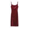Elegant Velvet Off-Shoulder Bodycon Dress - Sleeveless Summer Midi Gown for Women | Perfect for Parties & Club Nights