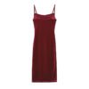 Elegant Velvet Off-Shoulder Bodycon Dress - Sleeveless Summer Midi Gown for Women | Perfect for Parties & Club Nights