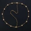 Flower Headband Chain Headpiece Wedding Hair Jewelry Bohemia Hair Chain Women Hair Accessories Women Headpiece Bridal Wedding Head Chain