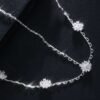 Flower Headband Chain Headpiece Wedding Hair Jewelry Bohemia Hair Chain Women Hair Accessories Women Headpiece Bridal Wedding Head Chain