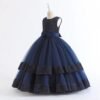 Girls Princess Dress, Girls' Long Dress, Flower Girl Dress, Party Dress, Girls Birthday dress, Lace Tulle Dresses, ball gown