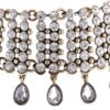 Indian Necklace set for Women, Party Jewelry, Choker set, Party Necklace, Rhinestone Choker Necklace, Water Drop necklace