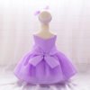 Elegant 3D Flower Baby Party Dress | Christmas, 1st Birthday, Toddler Princess, Wedding & Bridesmaid Gown