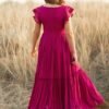 Princess Girls Lace Cotton Long Dresses, Long Maxi Dress, Long Lace Flower Girl Dress, Long Dresses, Girls Birthday Dress, Girls Long Dress