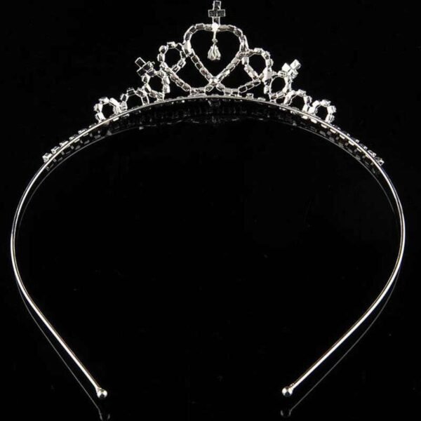 Crystal Rhinestone Crown Hair Bands For Kids Girl Headband Wedding Prom Tiaras Hair Jewellery Accessories