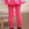 Winter Skirt pants for Girls, Warm Leggings Skirt-pants , Winter Leggings With Skirt, Winter Pants