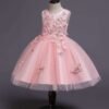 Pink Girls Dresses | Butterfly Party Dress | Wedding Gown | Butterfly Tutu Dress | Flower Girl Dresses | Butterfly BirthdayDress