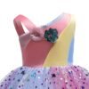 Elegant Girl Dresses, Sequins Princess Dress Baby Girl Birthday Party Prom Gown Baptism Party Dress Kids Clothes, Girls Tutu Dress