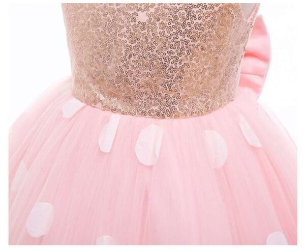 Polka dot Party Dress, Baby Girls Dress, Girls Princess Dress, Girls Birthday Party Dress, dress for Girls, Girls tutu dress