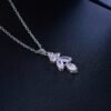 Necklace Set for brides bridal jewelry Wedding Bridal Drop Earrings Jewelry Set silver leaf wedding Earrings Necklace jewelry set