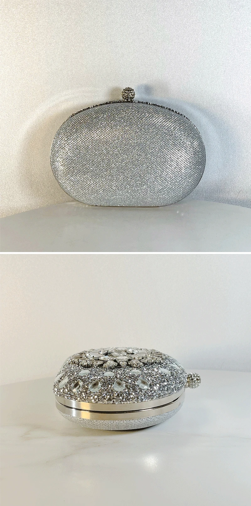 Crystal Beaded Bridal Clutch, Wedding Crystal Clutch, Bridal Clutch Bag,Clutch Bags, Diamond Rhinestone Purse, Female clutches, Chain Handbags, Wedding Purse , Evening Bag