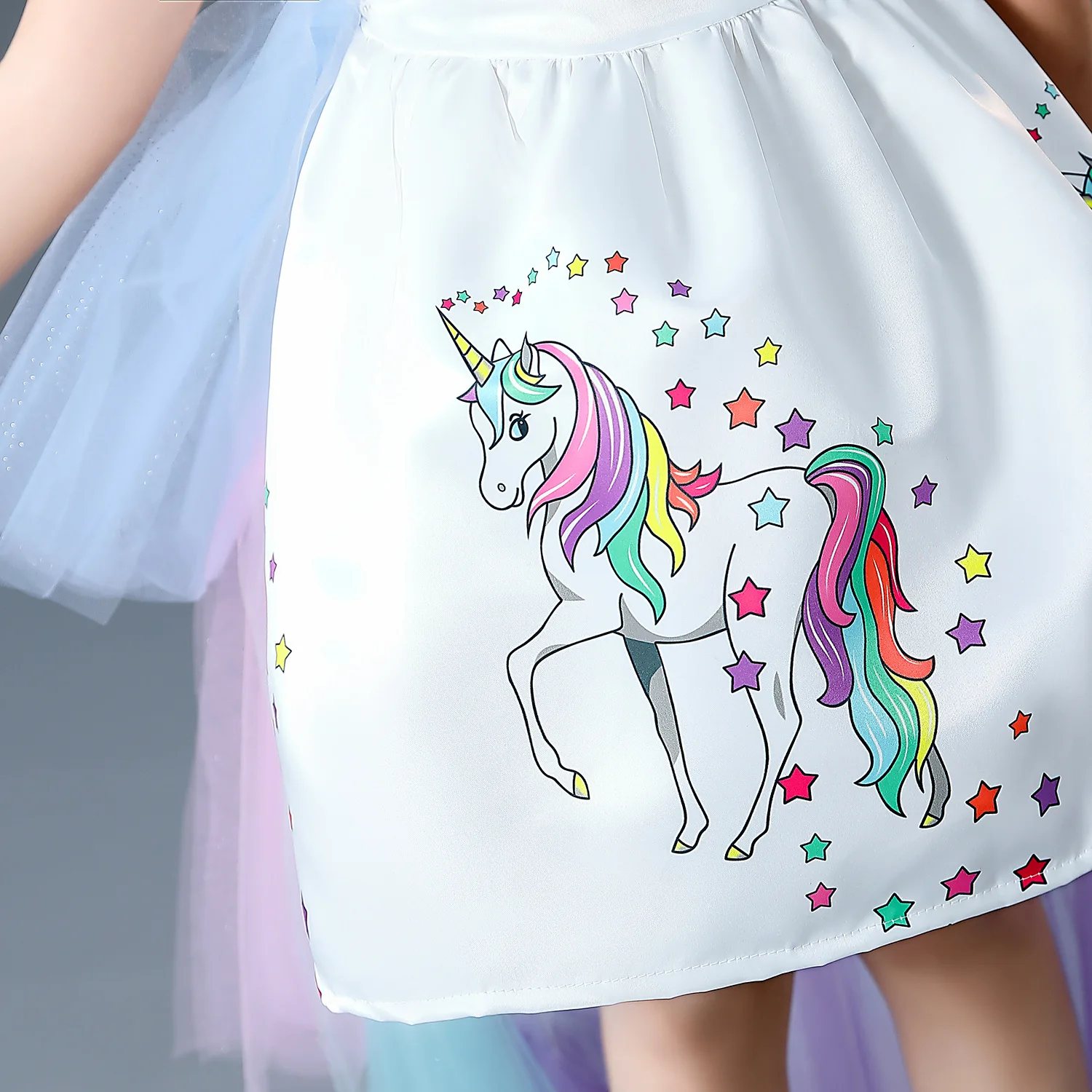 Unicorn Party Dress, Girls Unicorn Dress up, Girls Dress, Girls Birthday Dress, Unicorn Costume, Girls Unicorn Outfit, Unicorn Dress For Girls