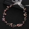 Silver Color Headbands For Women Bride Handmade Crystal Rhinestone Tiaras Hairbands Wedding Hair Accessories Queen Headband Gift