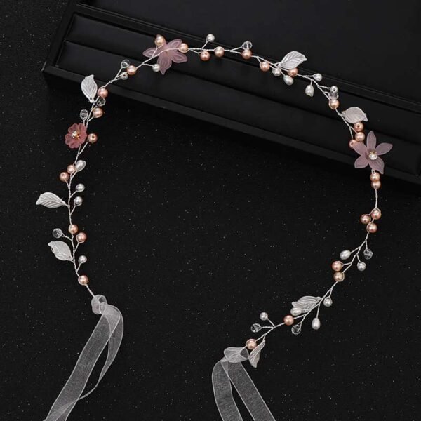 Silver Color Headbands For Women Bride Handmade Crystal Rhinestone Tiaras Hairbands Wedding Hair Accessories Queen Headband Gift