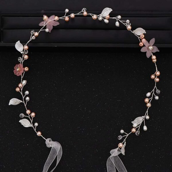 Silver Color Headbands For Women Bride Handmade Crystal Rhinestone Tiaras Hairbands Wedding Hair Accessories Queen Headband Gift