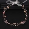 Silver Color Headbands For Women Bride Handmade Crystal Rhinestone Tiaras Hairbands Wedding Hair Accessories Queen Headband Gift