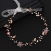 Silver Color Headbands For Women Bride Handmade Crystal Rhinestone Tiaras Hairbands Wedding Hair Accessories Queen Headband Gift