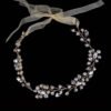 Gold/Silver Color Flower Ribbon Hairband Headband Girl or Woman Headpiece Tiara Wedding Bridal Hair Jewellery Accessory